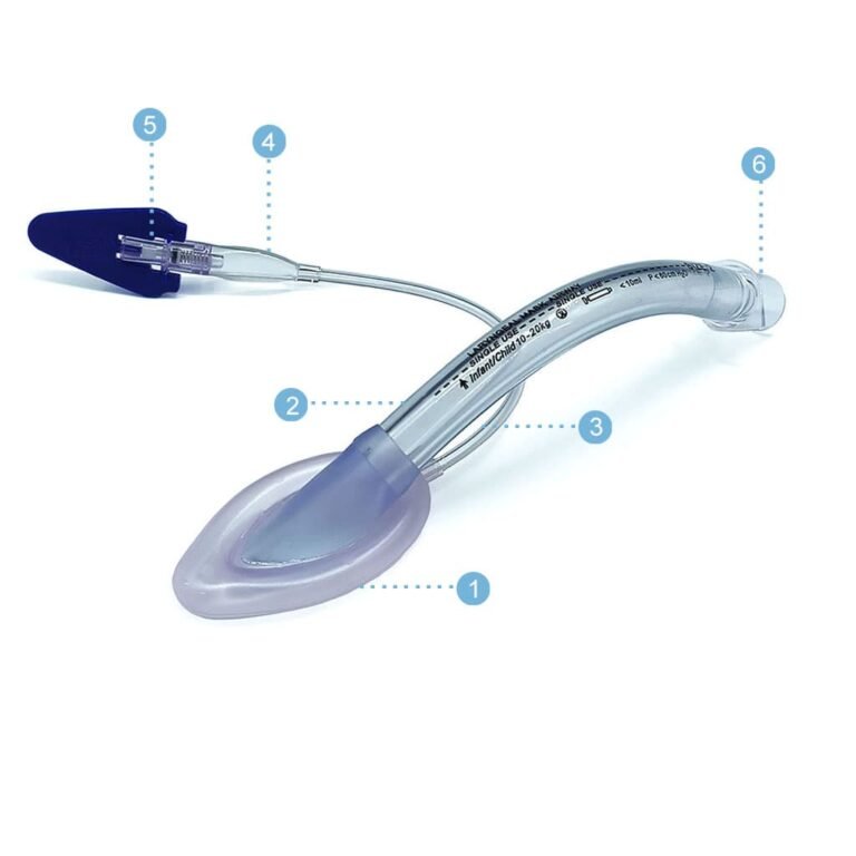 PVC laryngeal mask airway construction